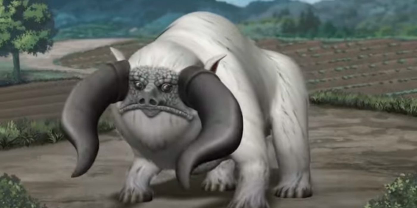 Monstro CGI do Anime Kamikatsu