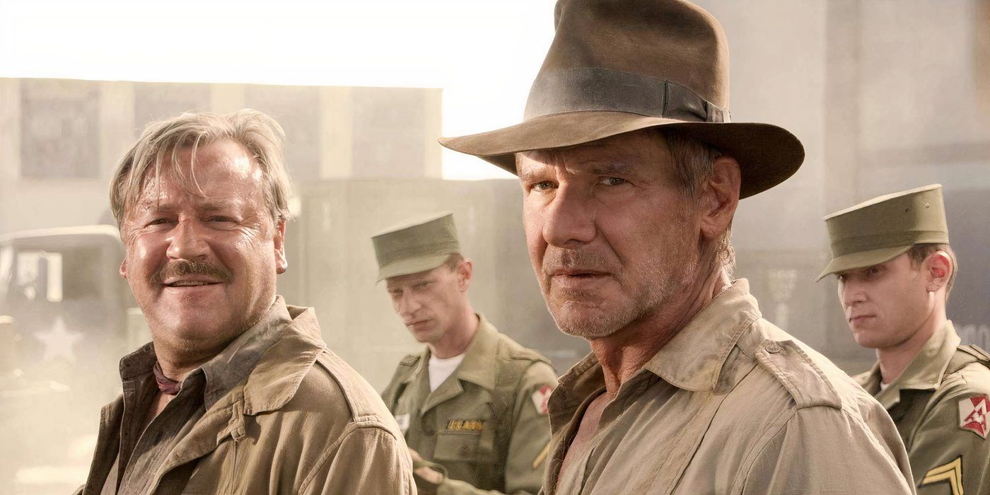 Indy and his allies are taken hostage in The Kingdom of the Crystal Skull.