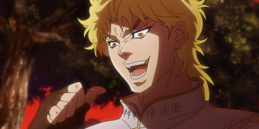 Dio saying "It was me!" in the Jojo's Bizarre Adventure anime