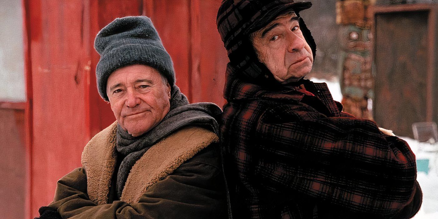 Jack Lemmon e Walter Matthau em velhos mal -humorados