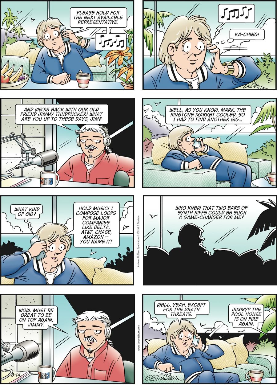 Jimmy Thudpucker da Doonesbury Comics