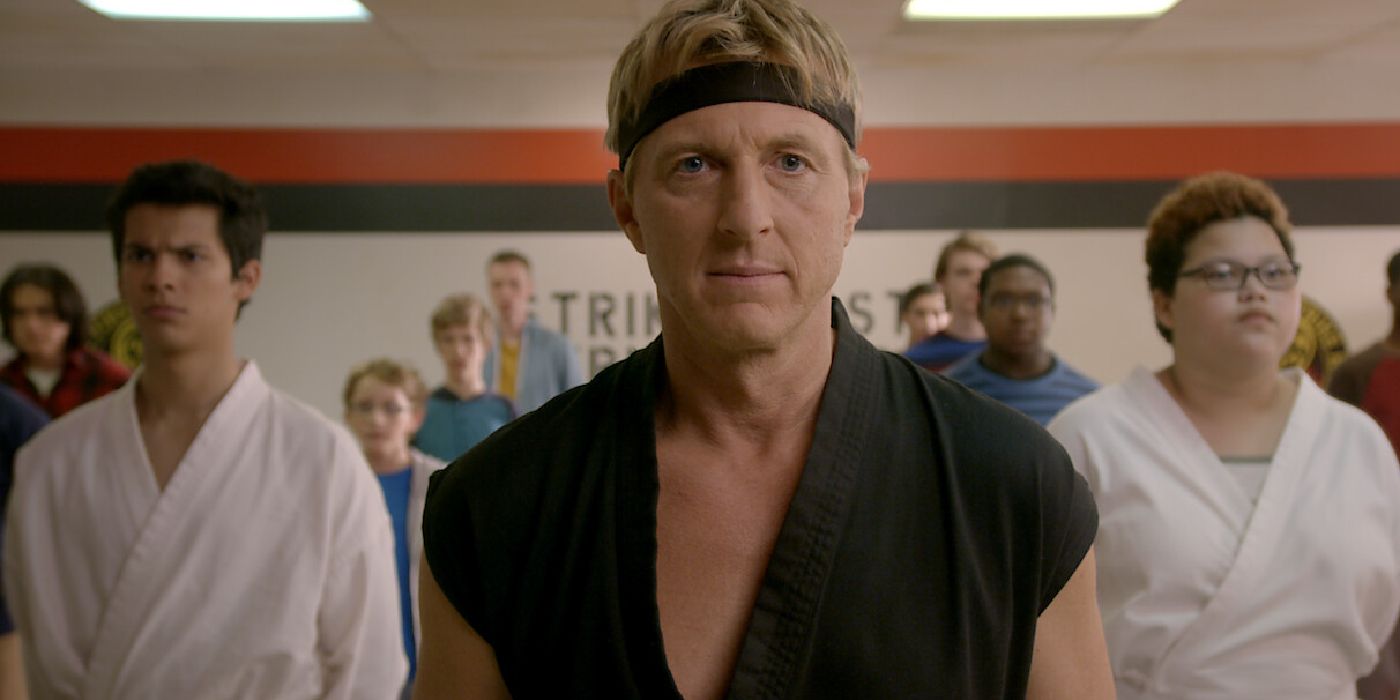 Johnny, Miguel ve Aisha Cobra Kai Sezon 1'de