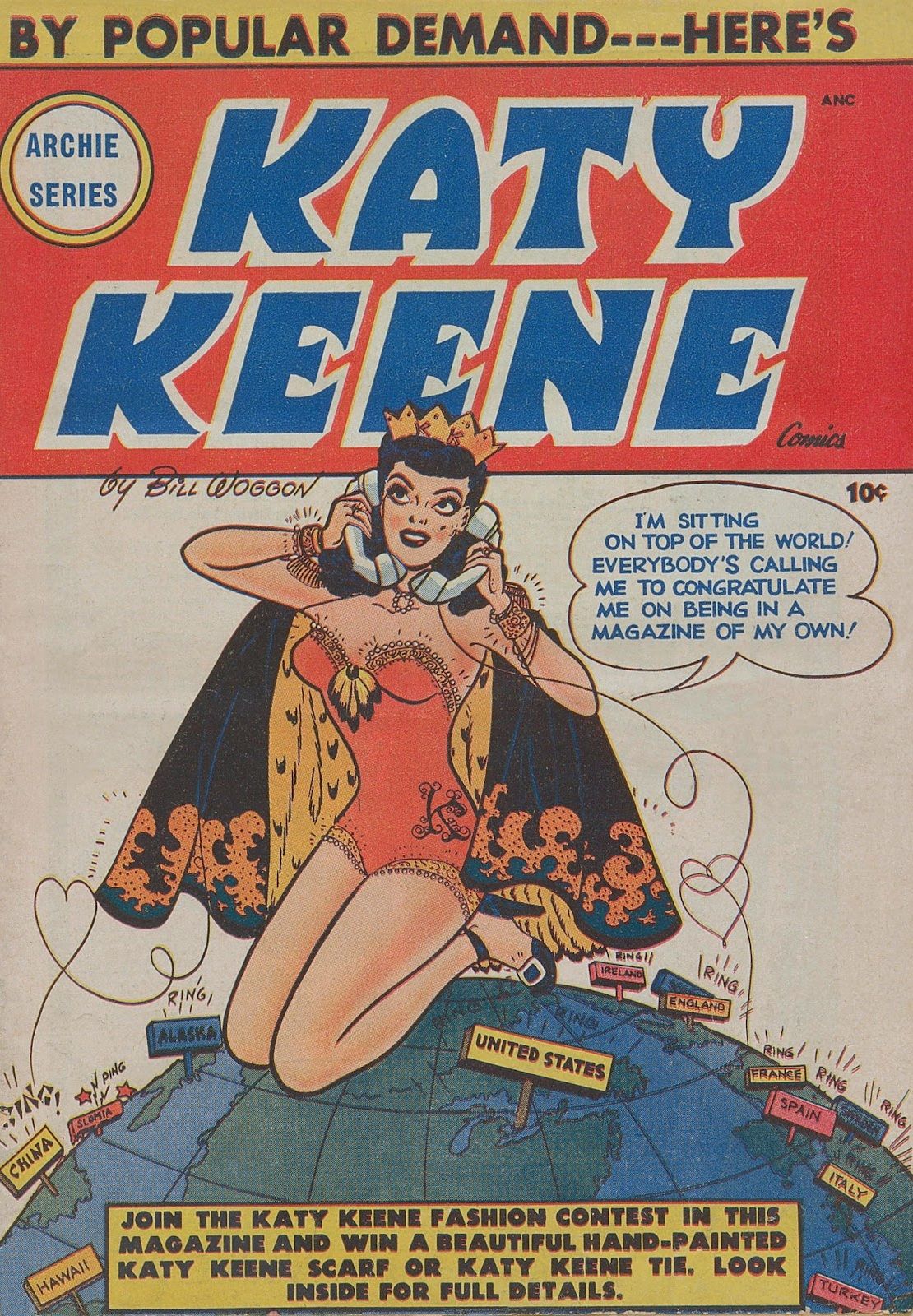 A capa de Katy Keene #1