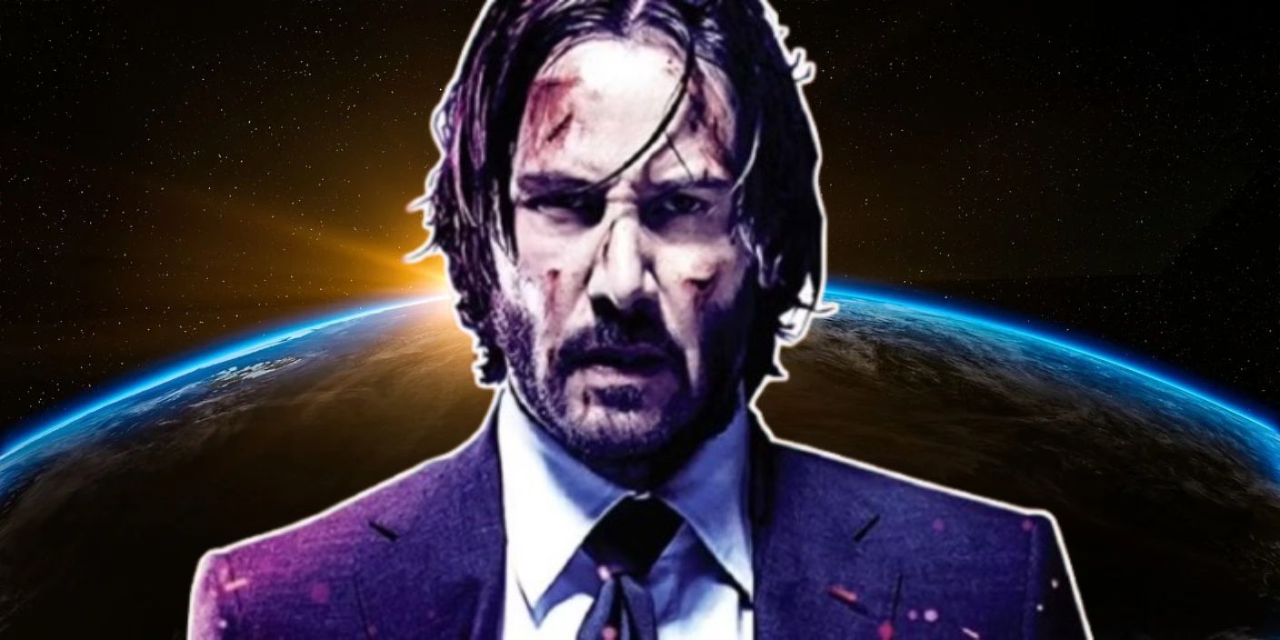 Keanu Reeves en el espacio