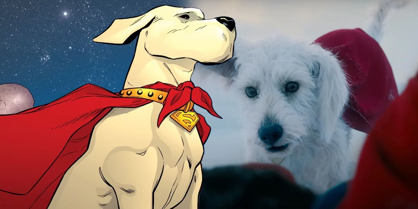 krypto live action and comic