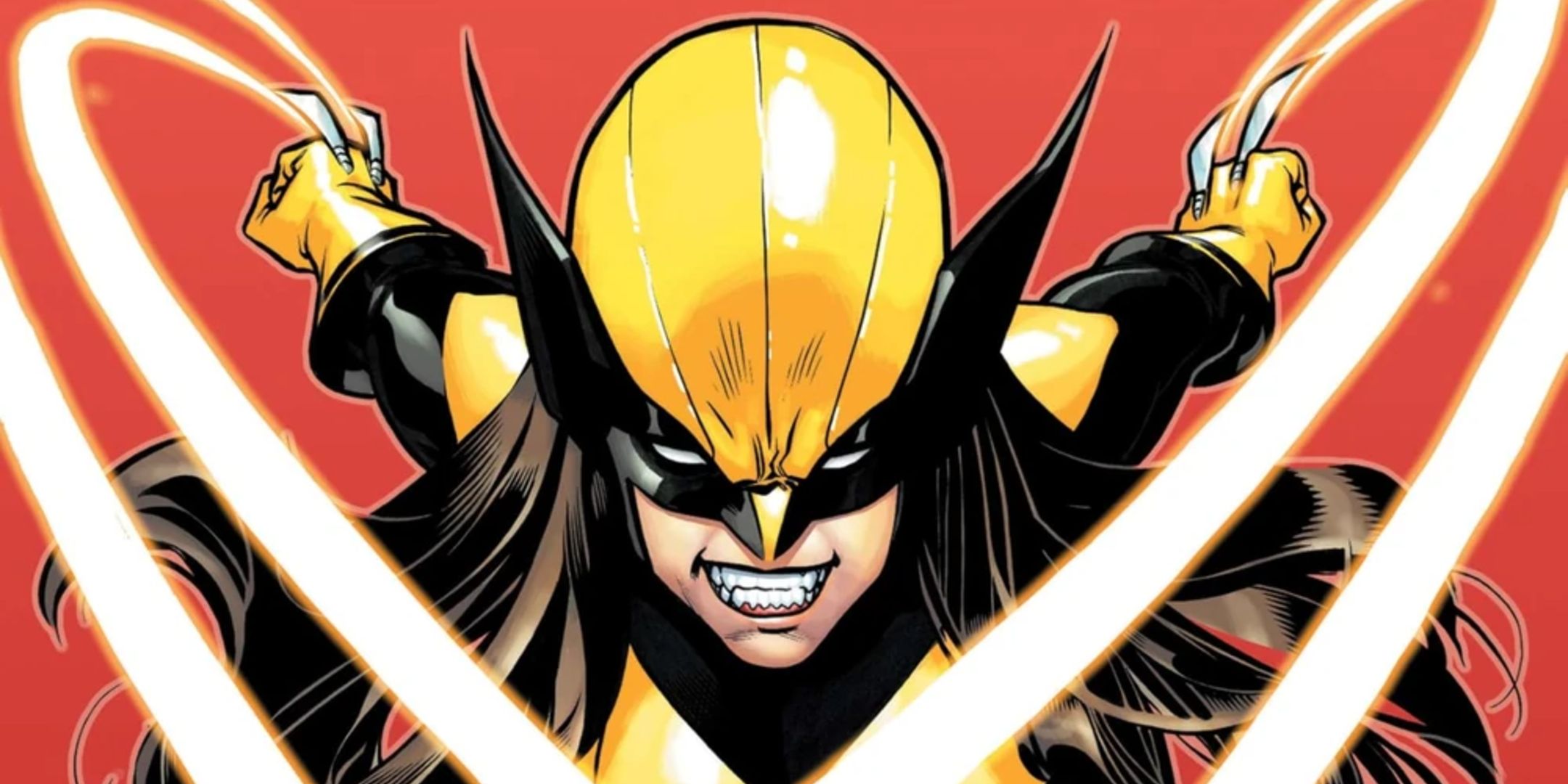 Laura Kinney aka Wolverine pençelerini izleyiciye doğru kesiyor