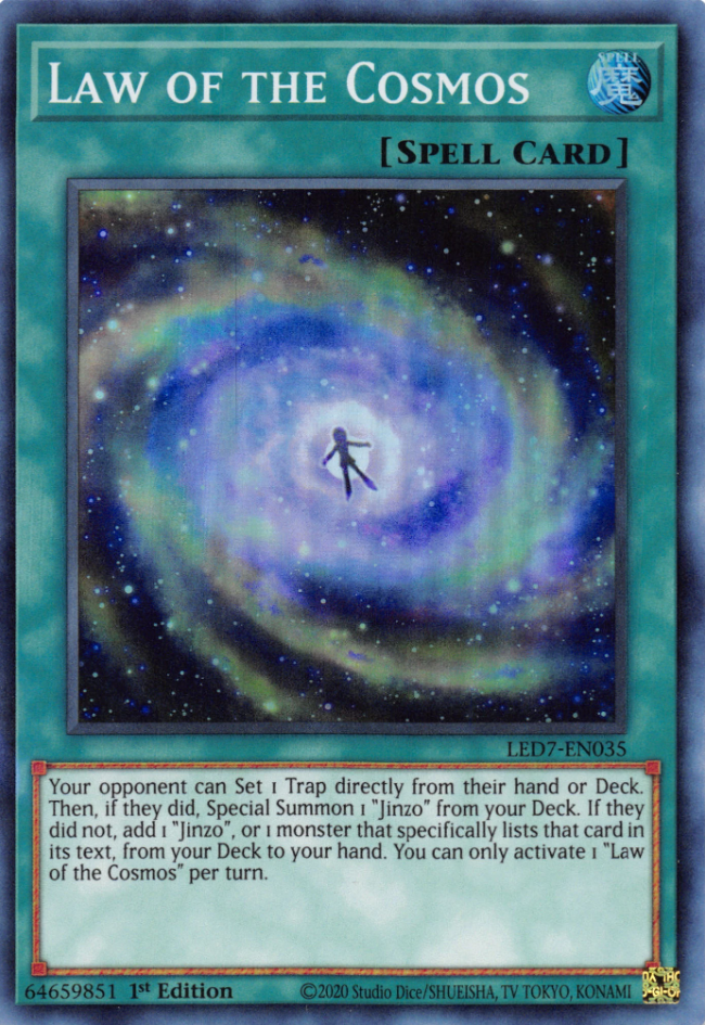 Lei do Cosmos no Yu-Gi-Oh! TCG/OCG.