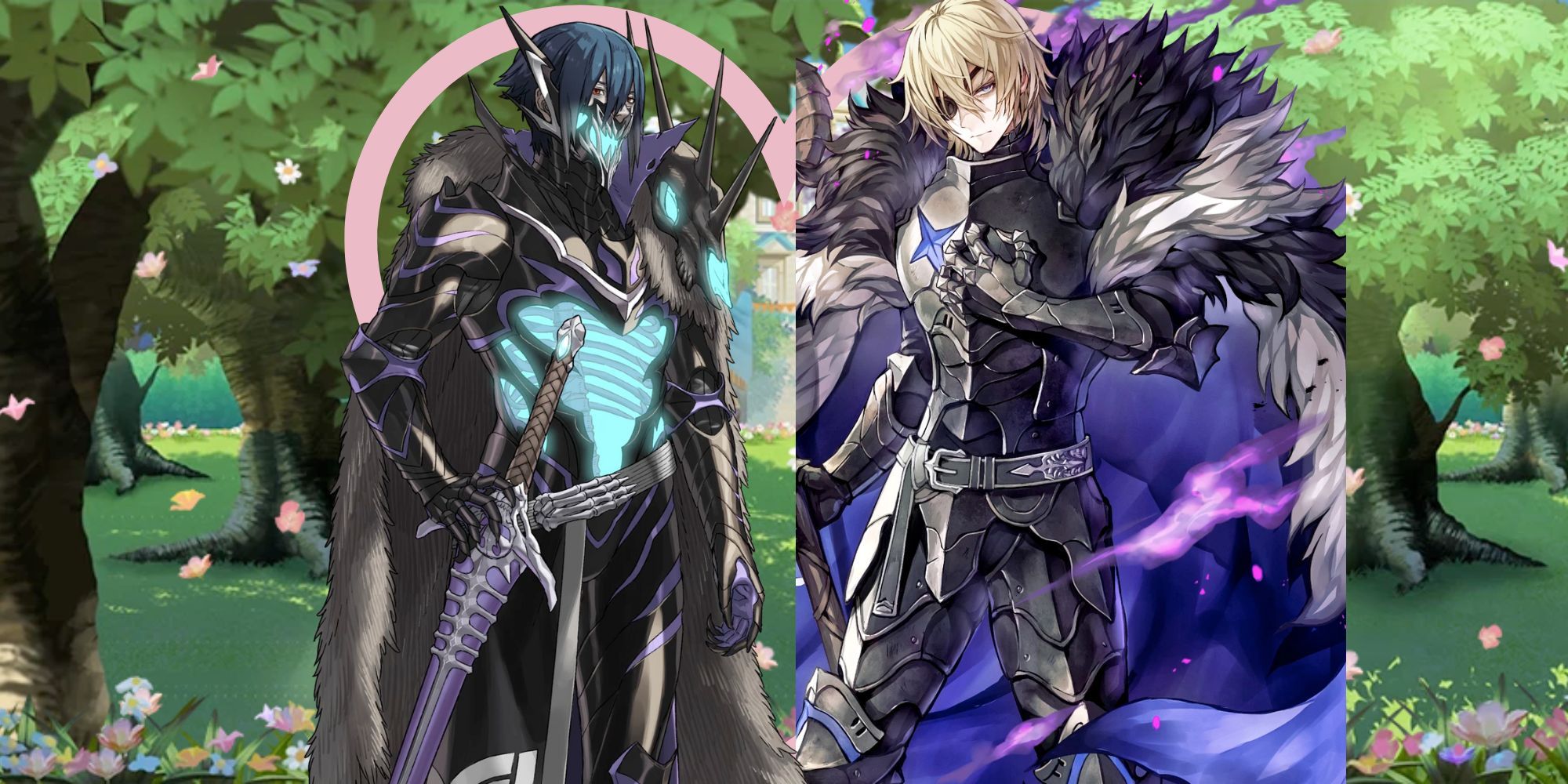 Líf e Dimitri em Fire Emblem Heroes