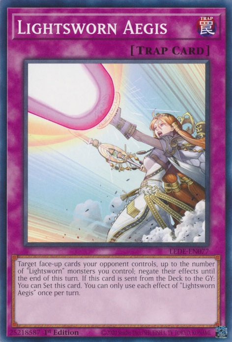 Yu-Gi-Oh'da Lightsworn Aegis! TCG/OCG.