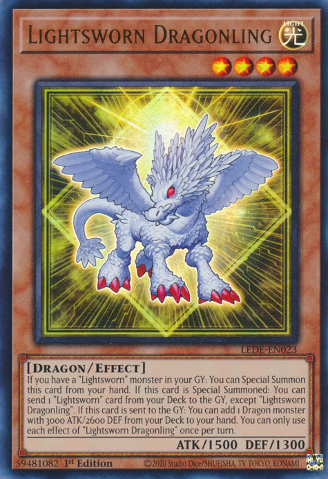 Lightsworn Yu-Gi-Oh'da ejderha! TCG/OCG.