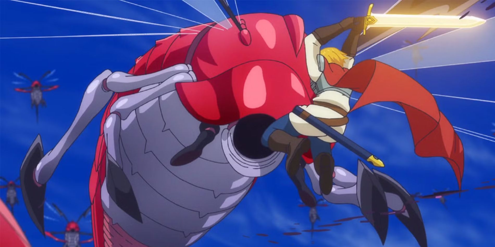 Luke Braveheart attacking a Void in Zenshu