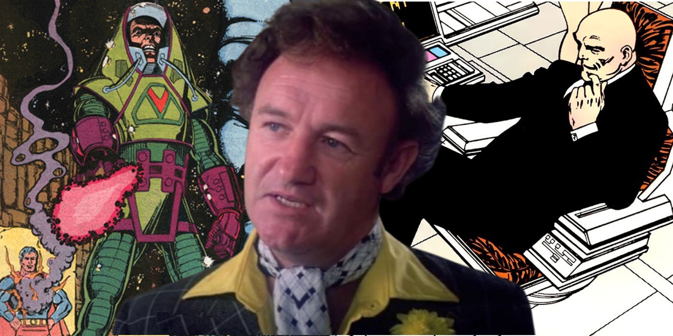 Gene Hackman's Luthor contrasted with his 1980s depictions