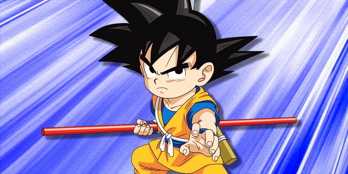 Goku (Mini) with his Power Pole from the Dragon Ball Daima anime series