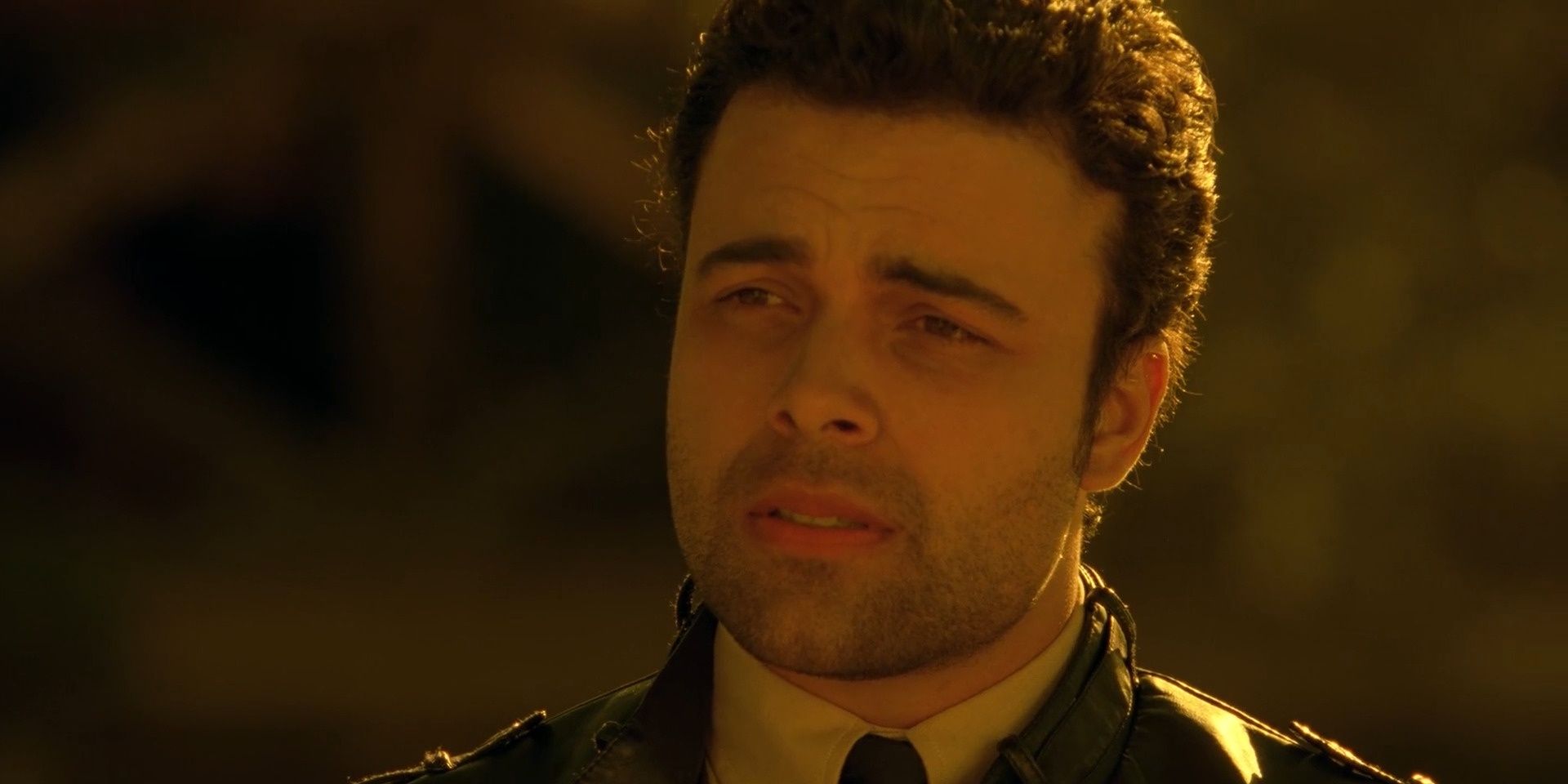 Max looking distressed from Don Eladio's implication in Breaking Bad