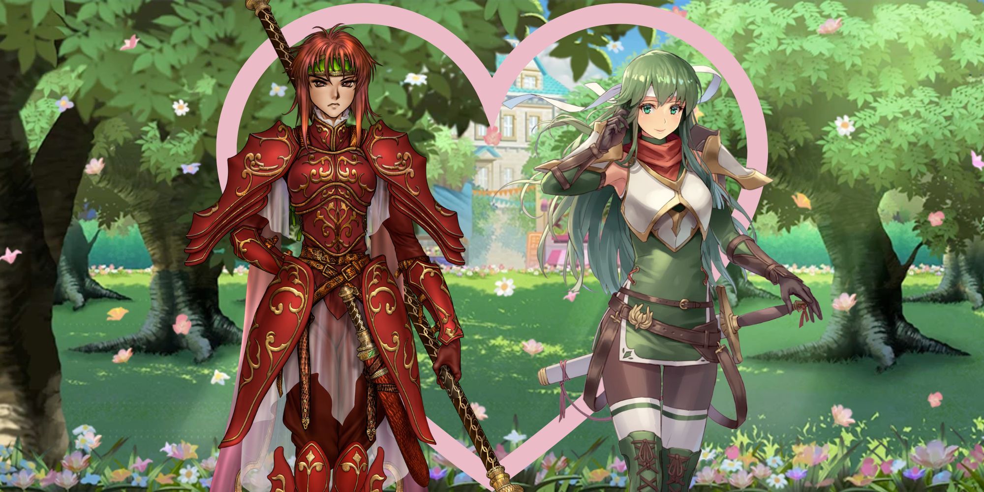 Minerva e Palla do Fire Emblem Shadow Dragon