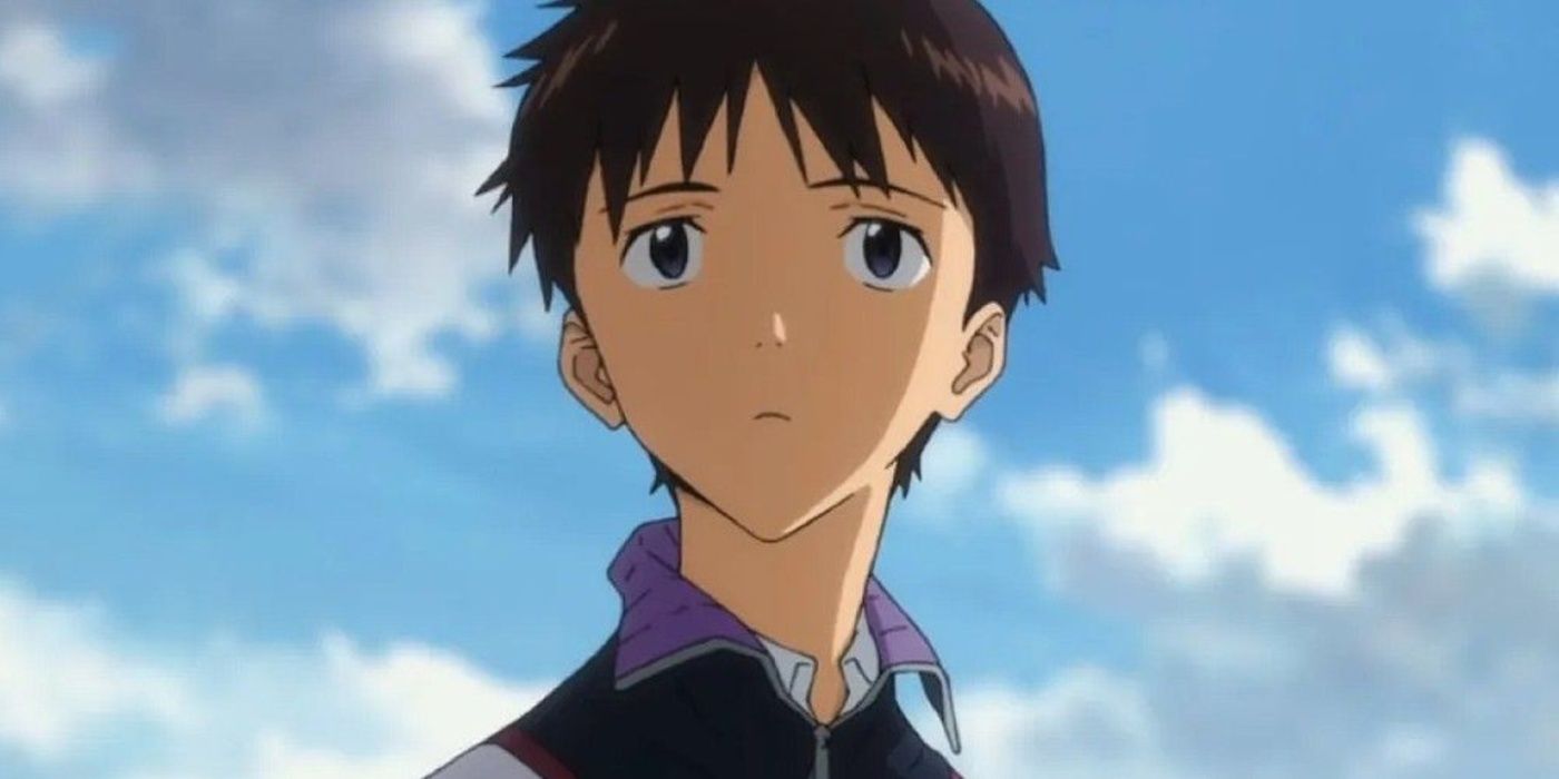 Shinji gets surprised by Rei in Evangelion 3.0 + 1.0 Thrice Upon a Time