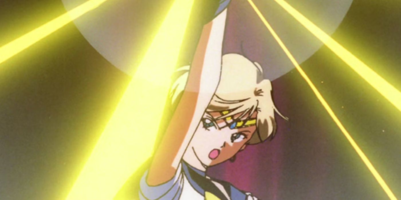 Sailor Uranus Uses World Shaking