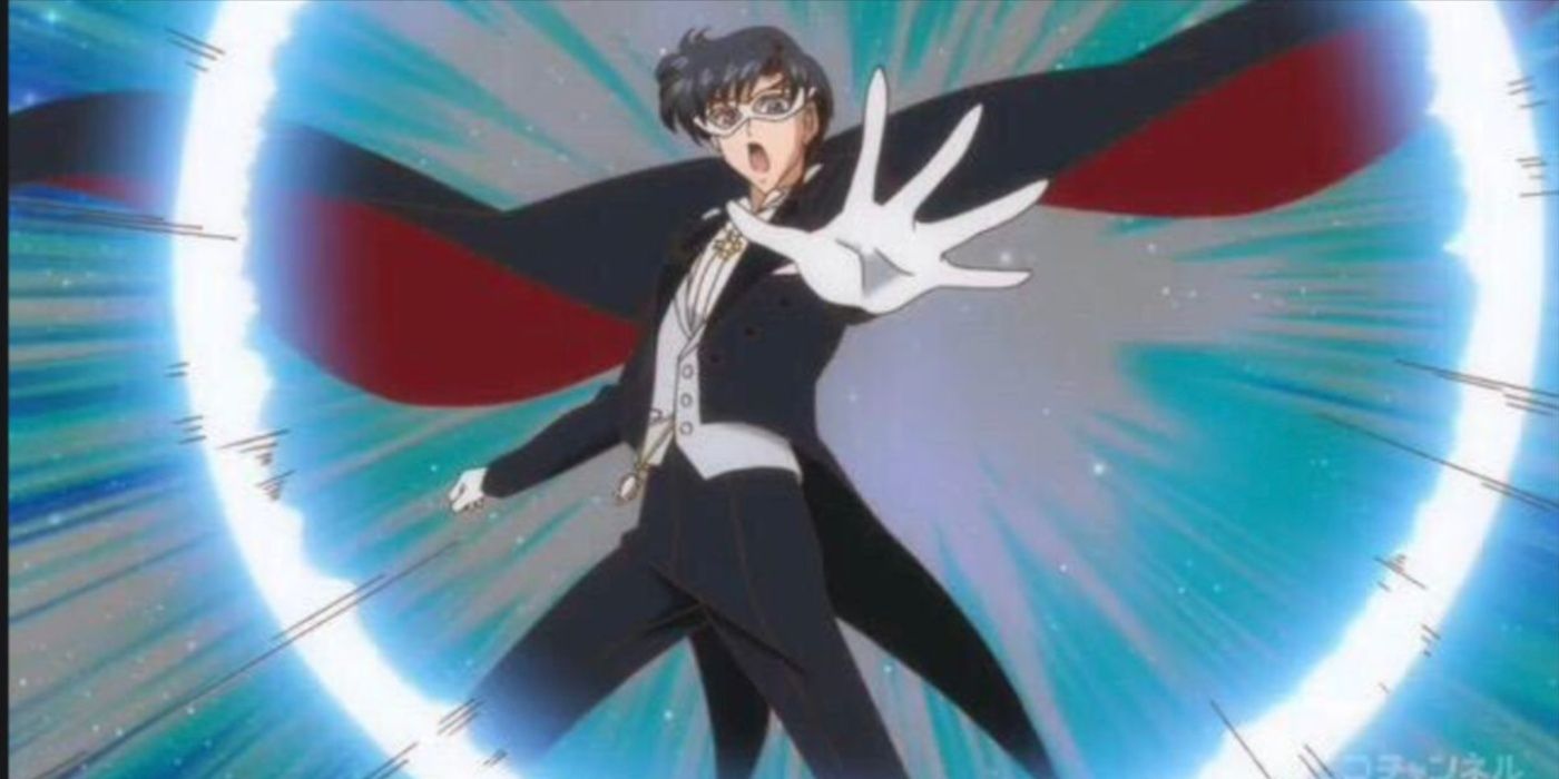 Tuxedo Mask Uses His Power