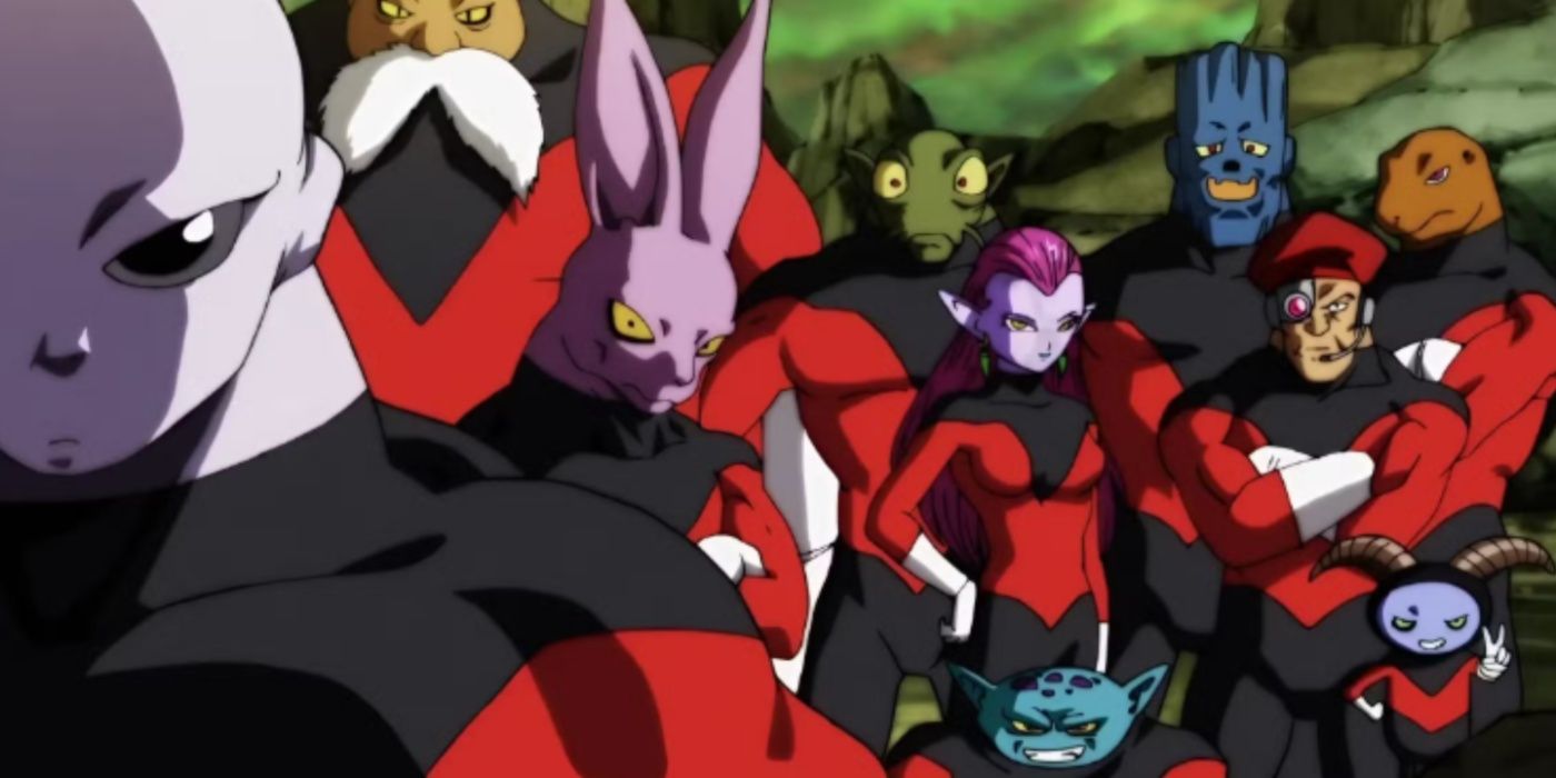 Os soldados do Pride se reúnem para o torneio de poder em Dragon Ball Super