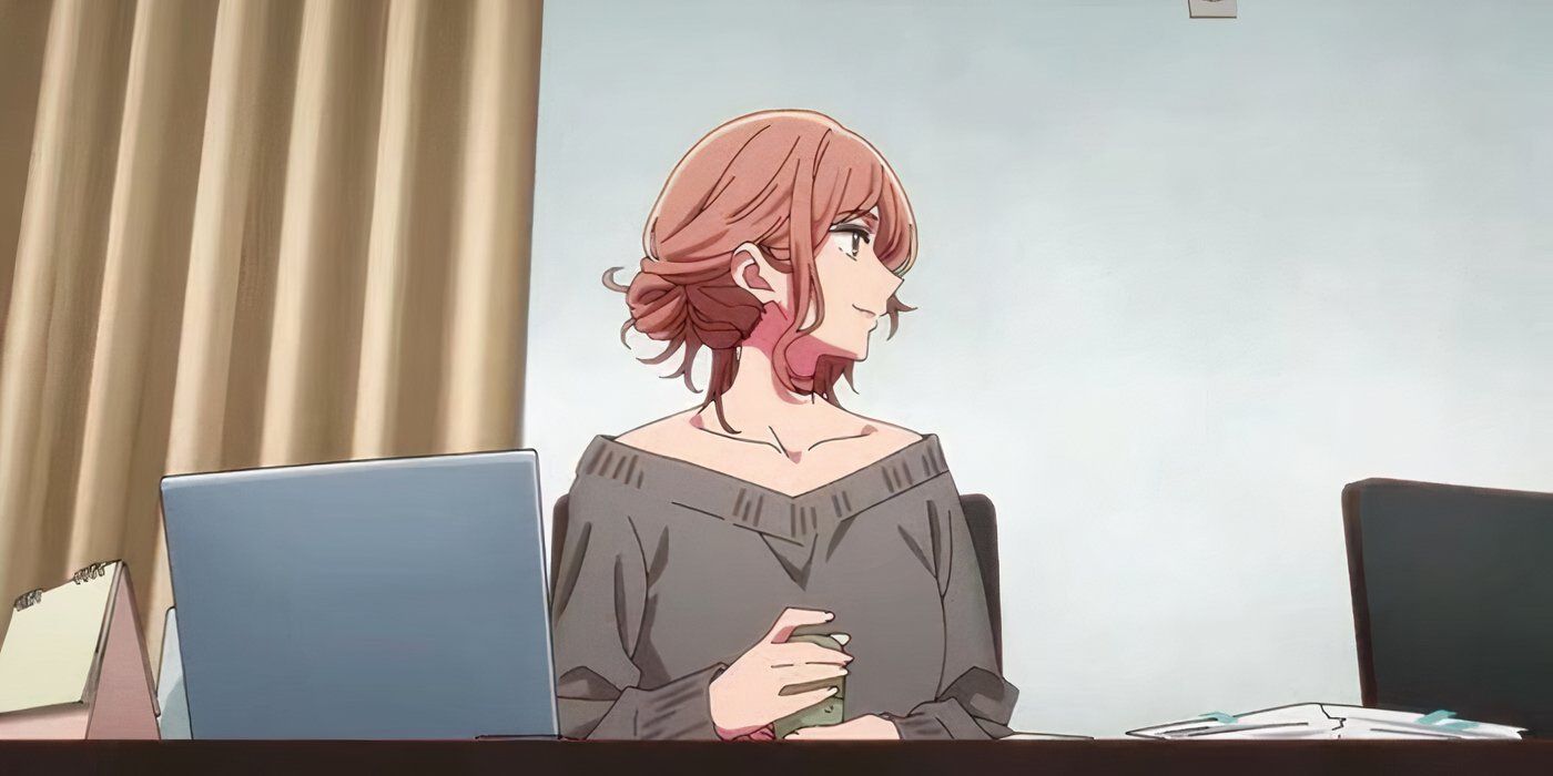 Miyako Saitou on computer in Oshi no Ko