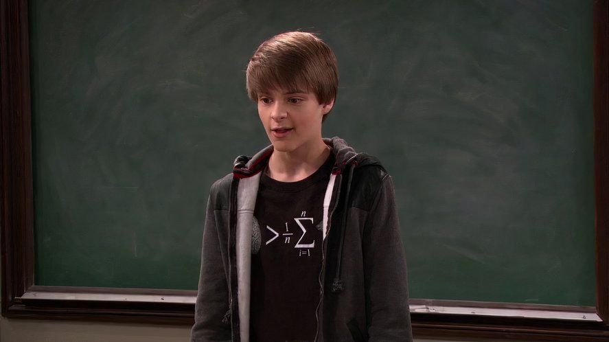 Farkle conversando com a aula em Girl Meets World