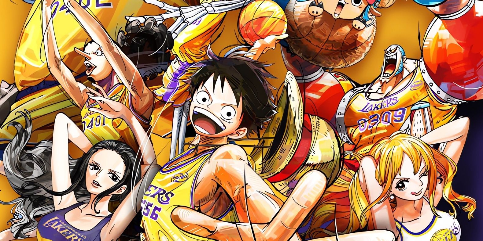 One Piece Fans Get Official First-Look Reveal at Exclusive NBA Crossover Merchandise