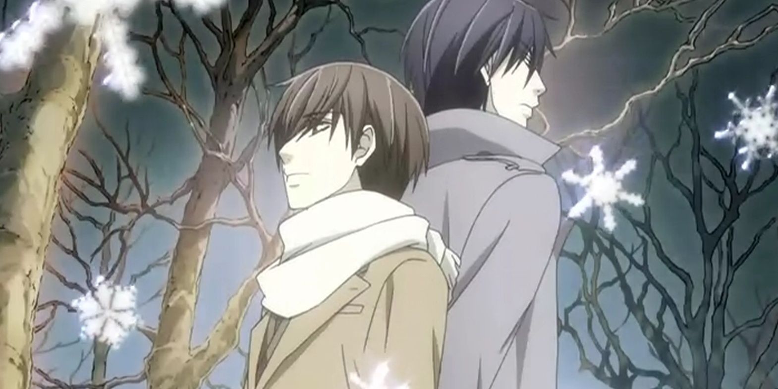 Onodera ve Takano arka arkaya Sekaiichi Hatsukoi