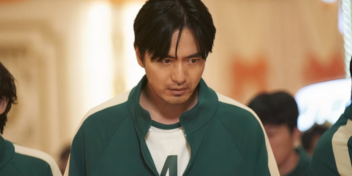 Park Gyeong-seok (Lee Jin-wook) kalamar oyununda travmatize görünüyor.