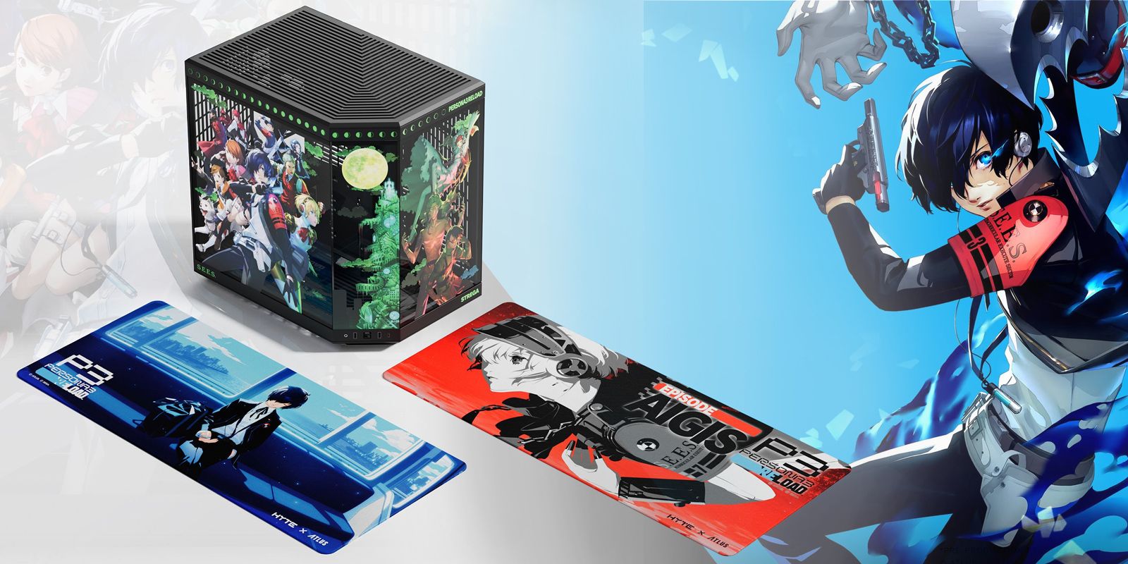 The Persona 3 Reload PC collection by Atlus and HYTE