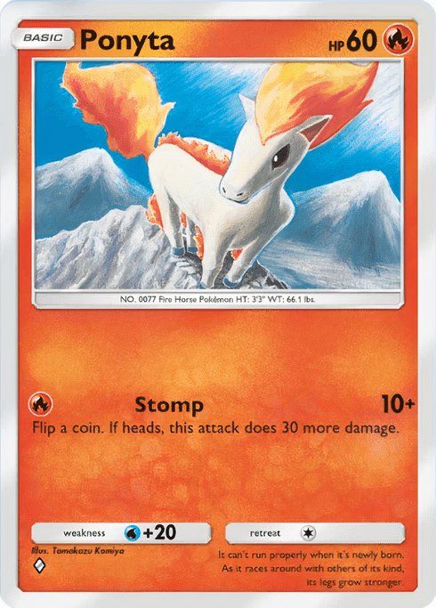 Pokemon TCG Cep - Ponyta