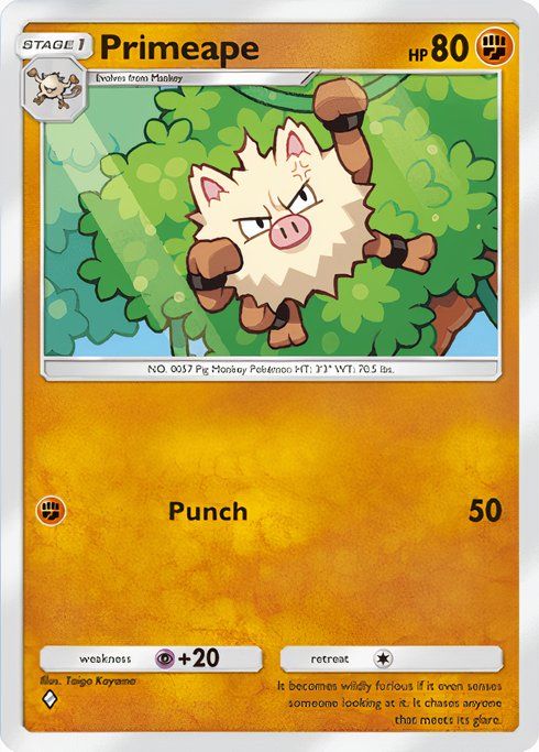 Pokemon TCG Cep - Primeape