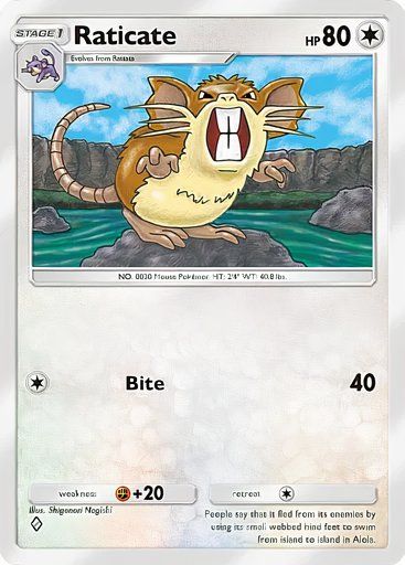 Pokemon TCG Cep - Raticate