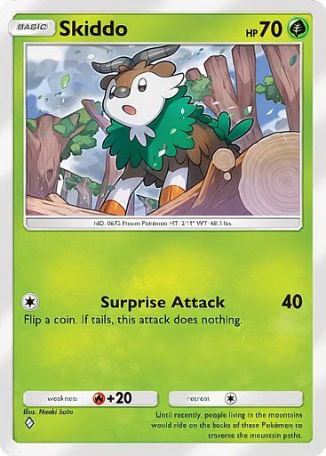 Pokemon TCG Cep - Skiddo