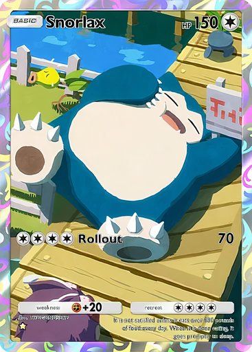 Pokemon TCG Cep - Snorlax