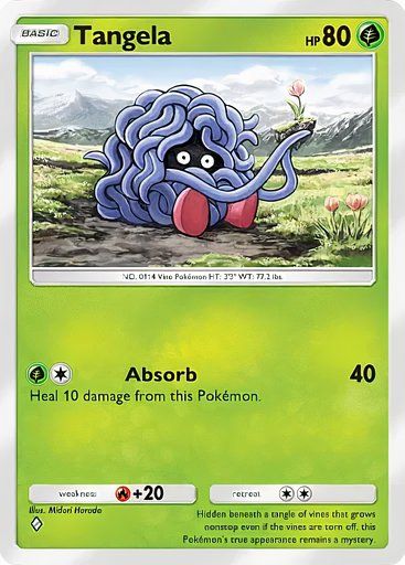 Pokemon TCG Cep - Tangela 