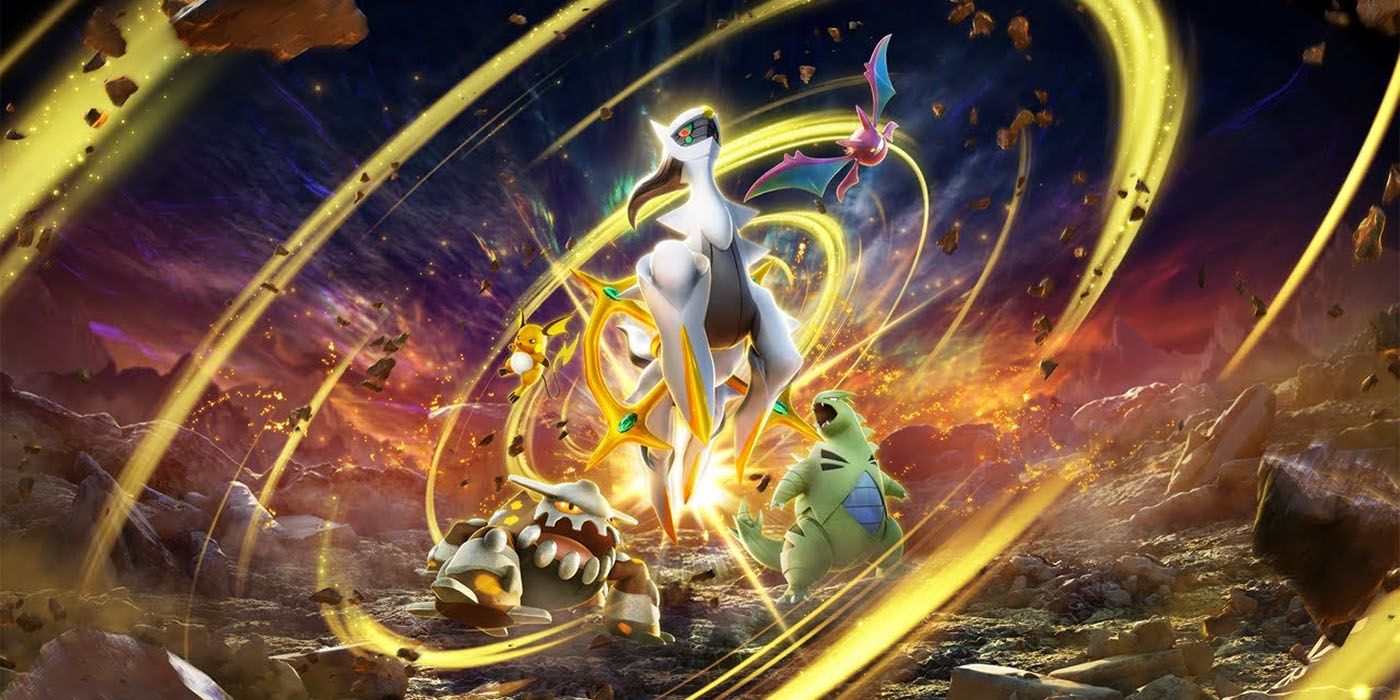 Pokémon TCG Pocket Muzafif Işık Genişletme Teaser, Arceus'u Gösteren