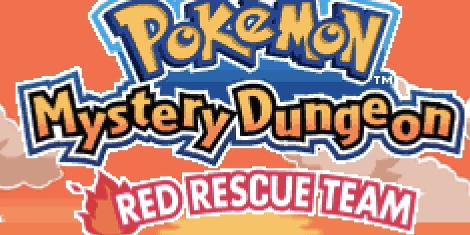 The logo for Pokemon Mystery Dungeon: Red Rescue Team