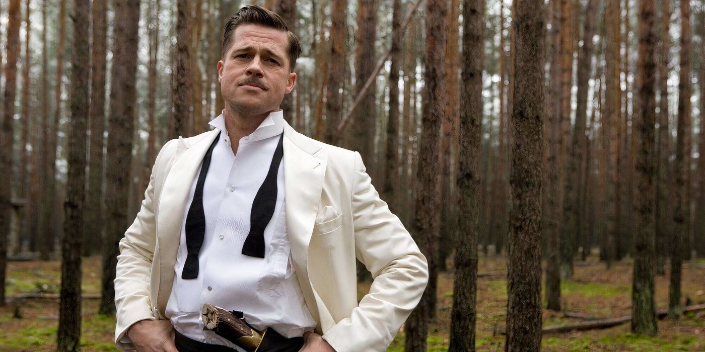 Aldo Raine coloca a vantagem em seus inimigos em Basterds Inglourious.