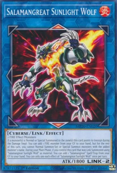 Salamangreat Sunlight Wolf