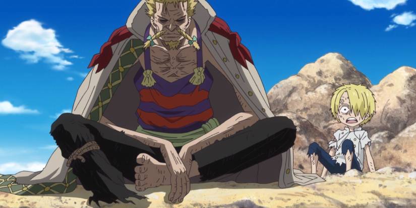 سانجي يسقط خلف زيف في ون بيس