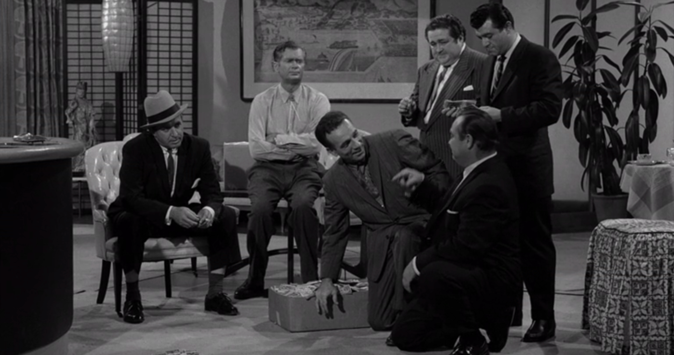 The Twilight Zone - "The Prime Mover" Um grupo de homens aposta com Buddy Ebsen