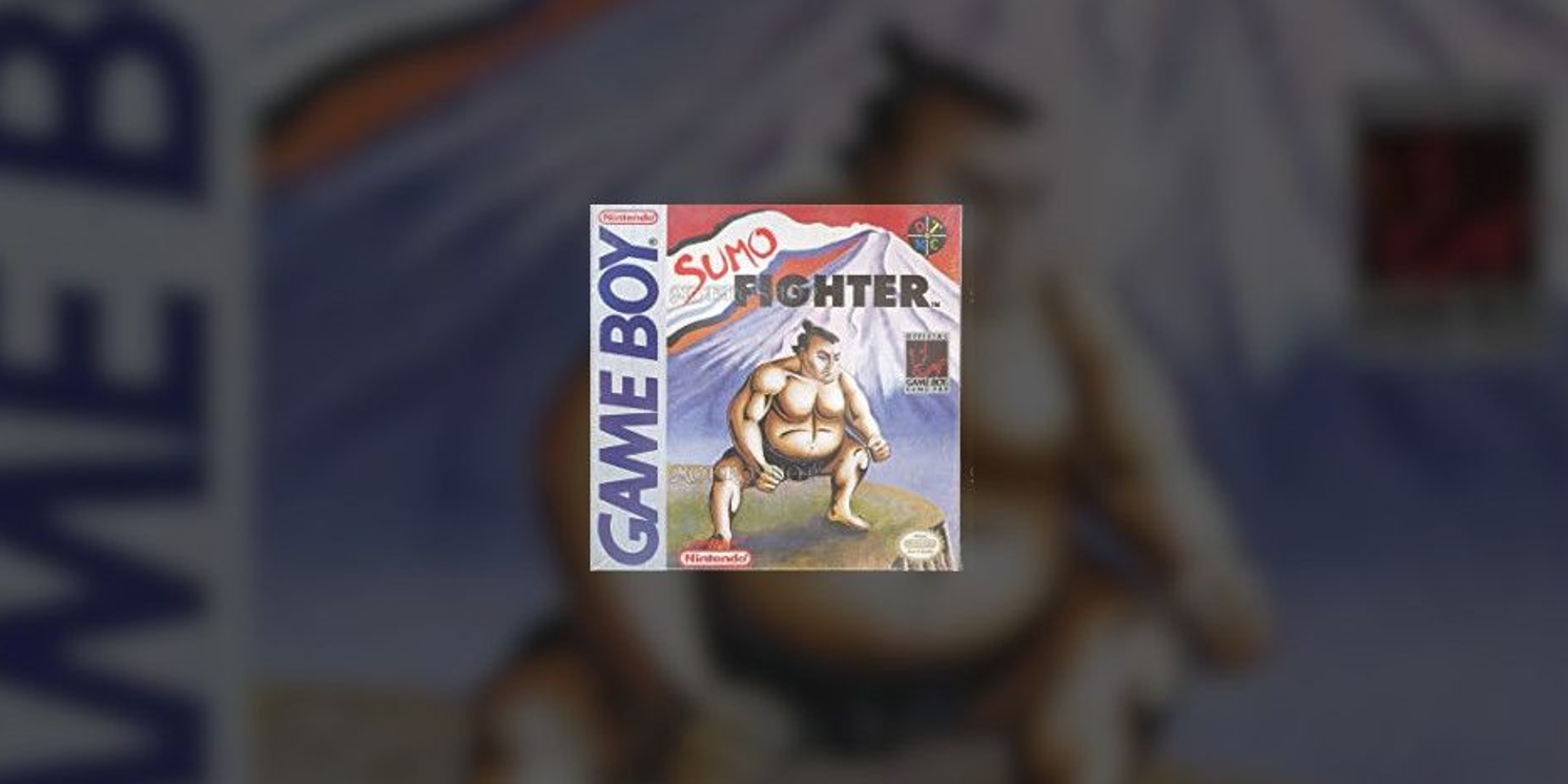 Ekran görüntüsü, Game Boy for Sumo Fighter'ın kapağını gösteriyor.