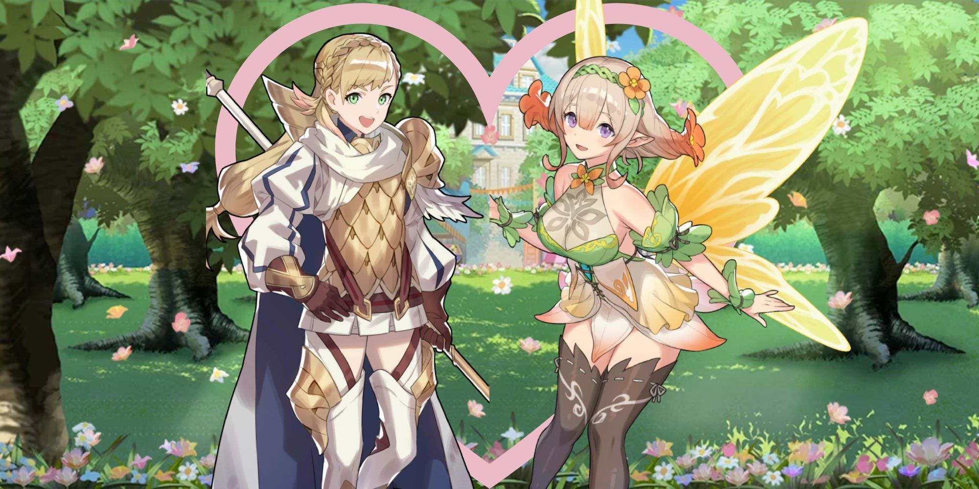 Sharena e Peony da Fire Emblem Heroes