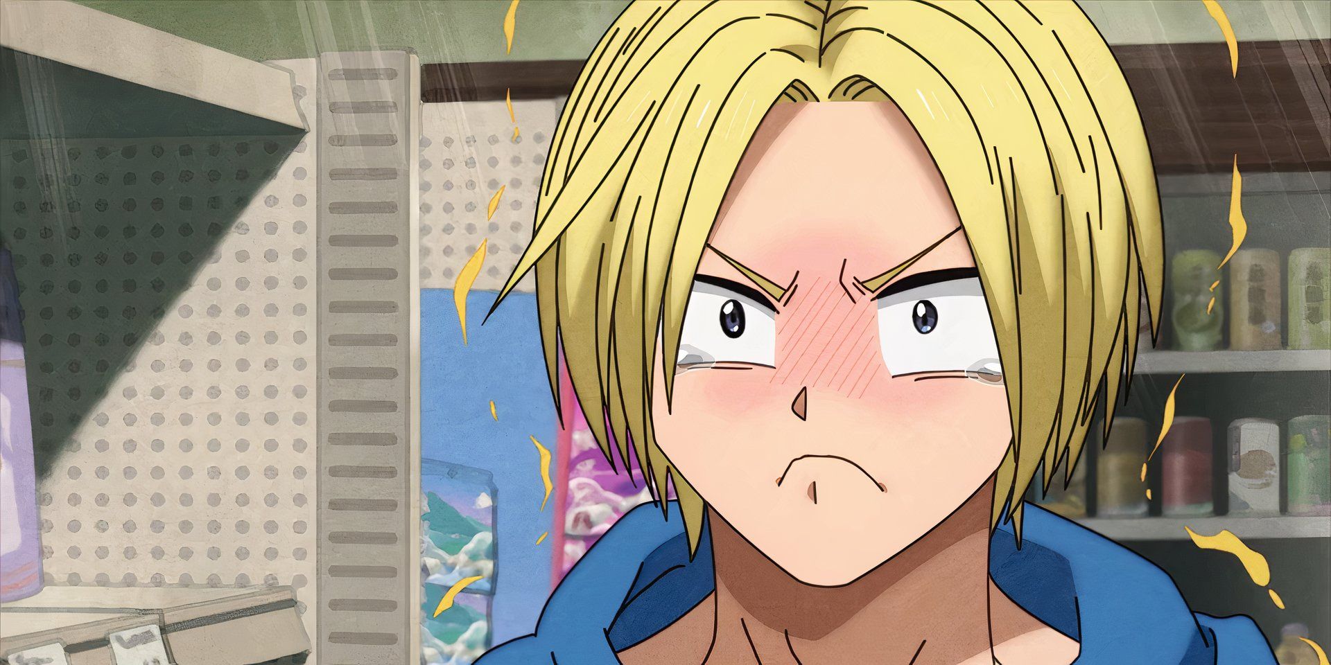 Shin crying in Sakamoto days season 1 episode 6