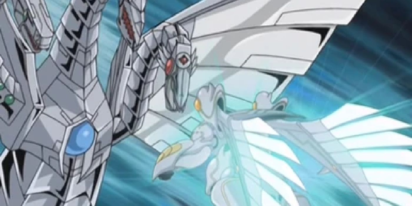 Shining Flare Wingman vs Cyber ​​End Dragon-Yu-Gi-Oh! Gx