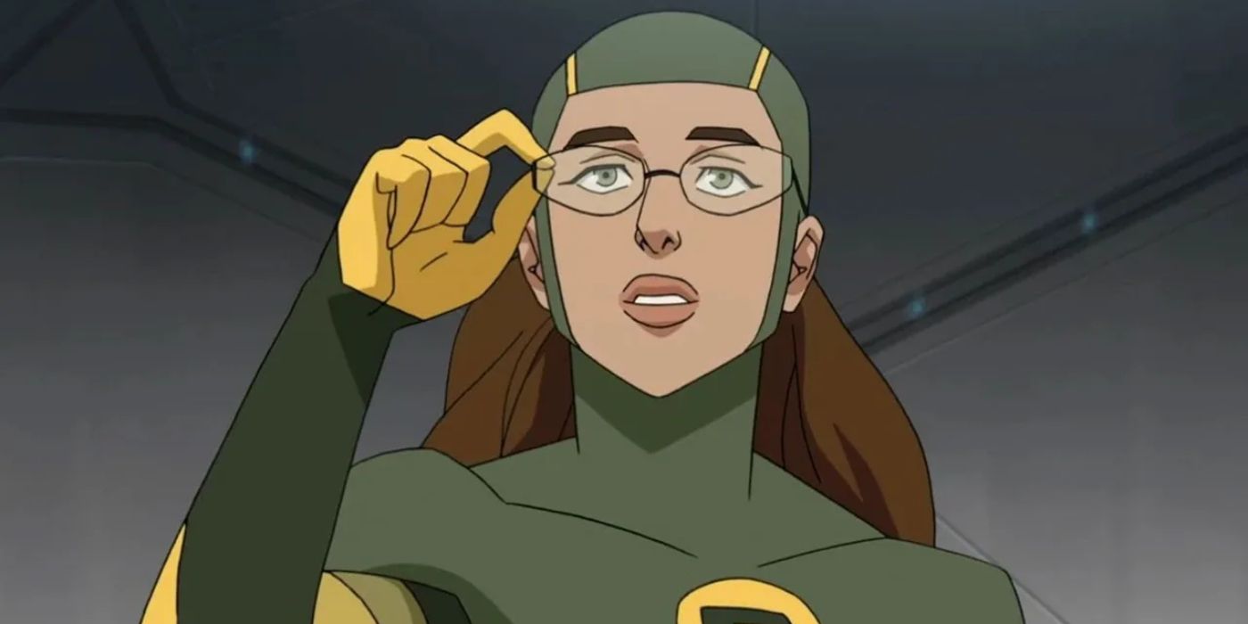 Shrinking Rae ajusta sus gafas en Invincible