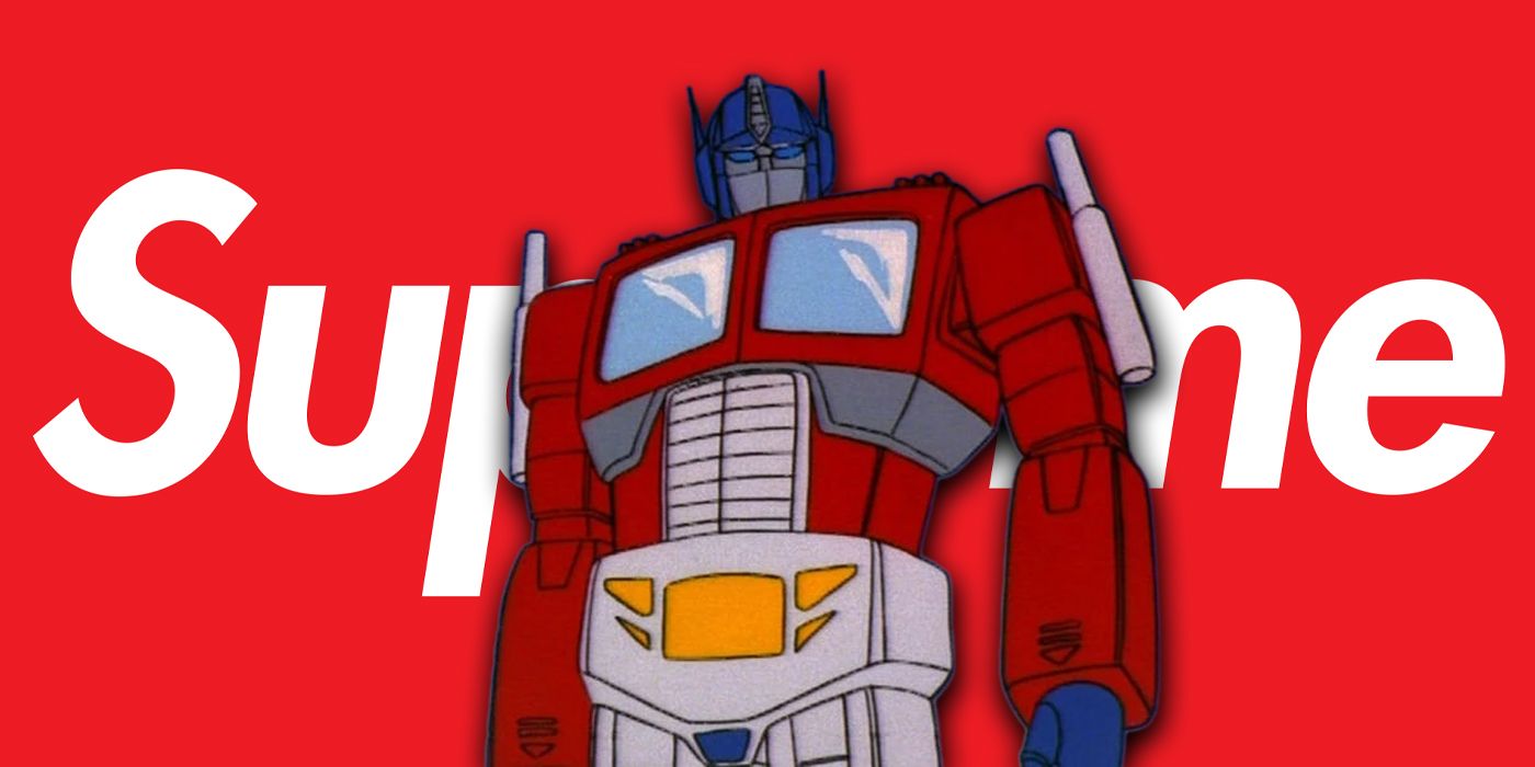 人気デザイナー Transformers Collaboration Official 'Supreme' a Out Rolls アメコミ