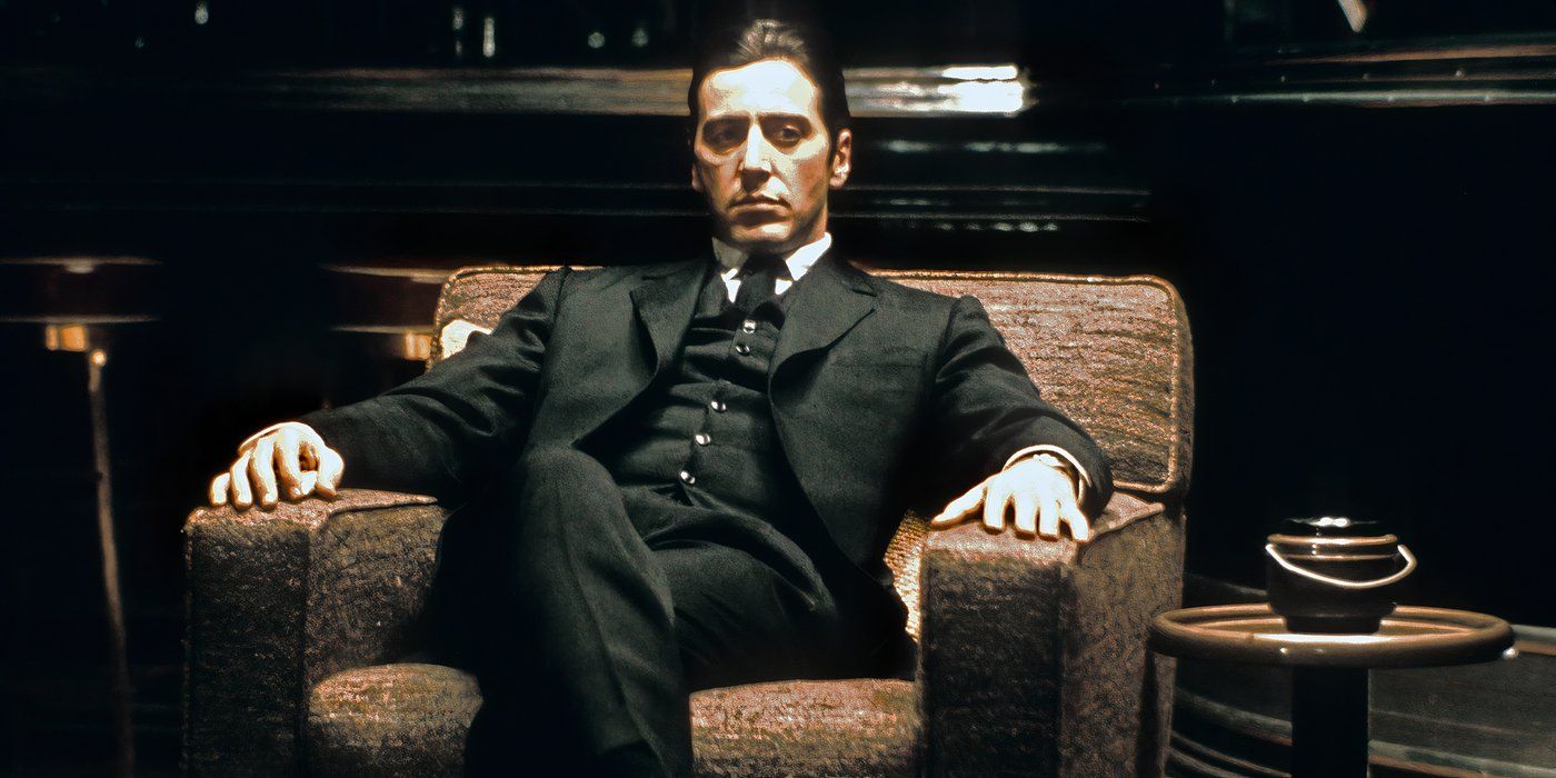 Michael Corleone ponders his next move in The Godfather Part II.