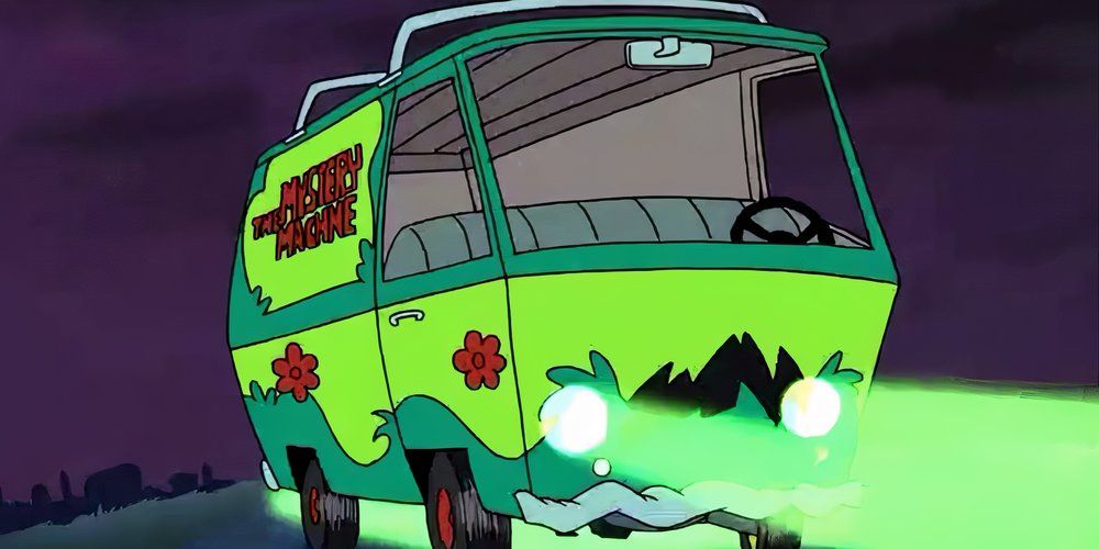 A máquina de mistério monstro em que é novo Scooby-Doo