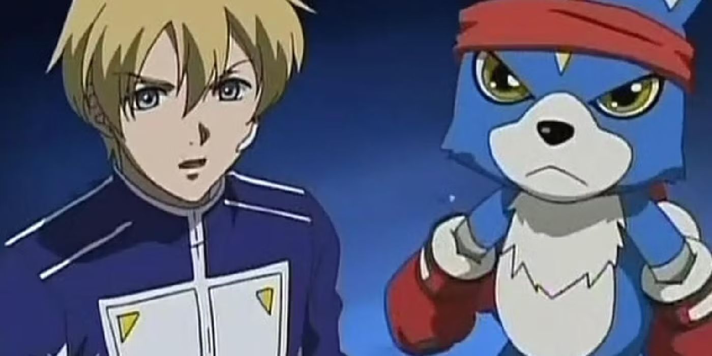 Thomas e Gaomon - Digimon Data Squad